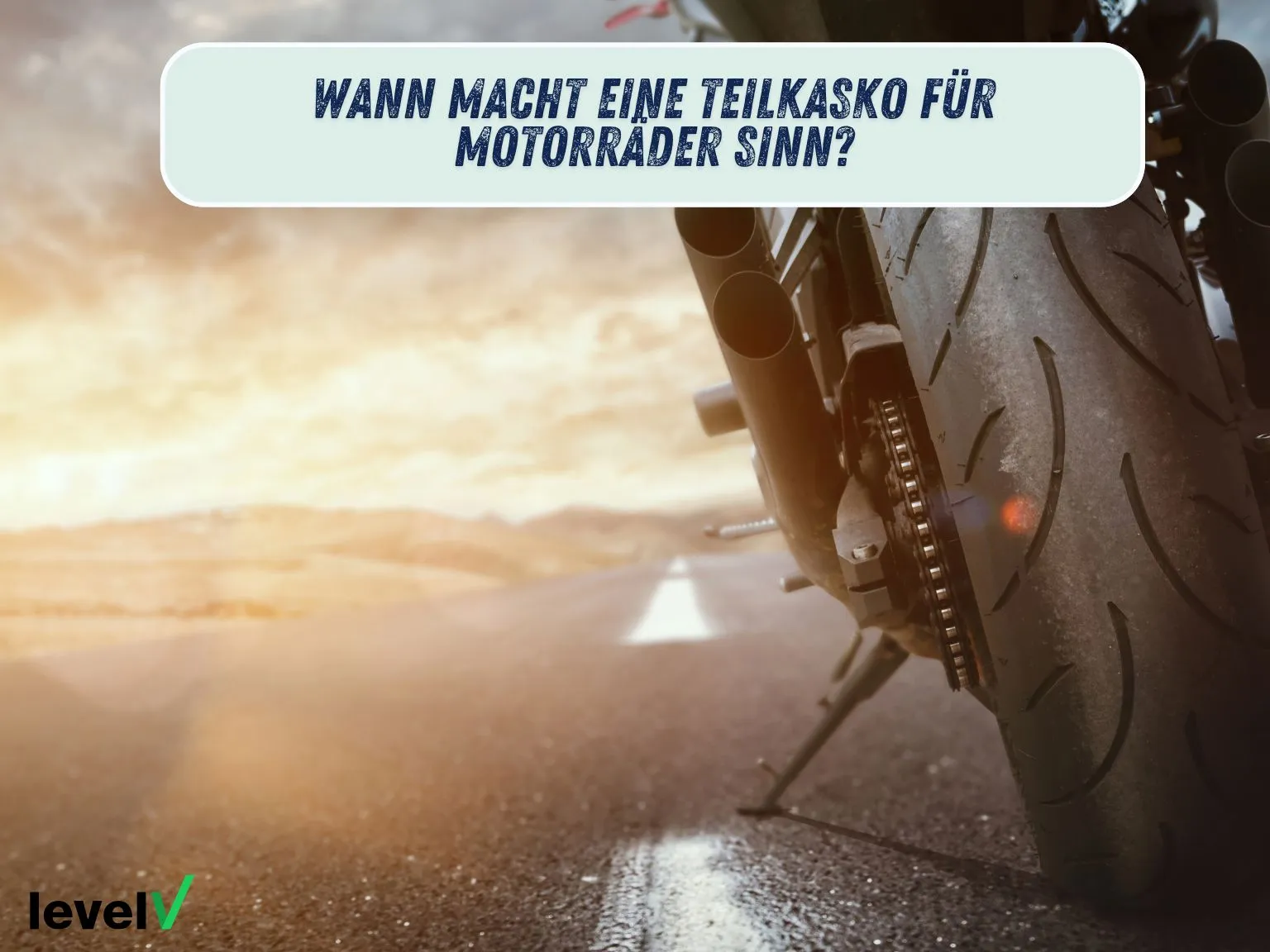 Teilkasko-Motorradversicherung