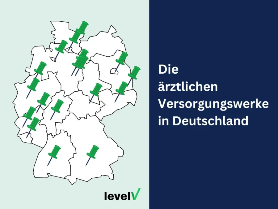 Ärztliche Versorgungswerke in Deutschland Verteilung