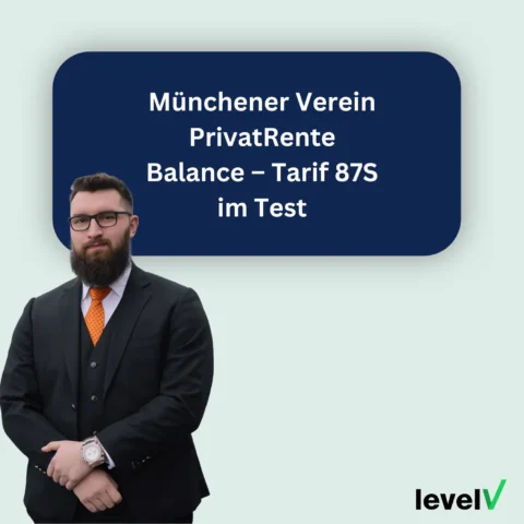 Beitragsbild Münchener Verein PrivatRente Balance – Tarif 87S