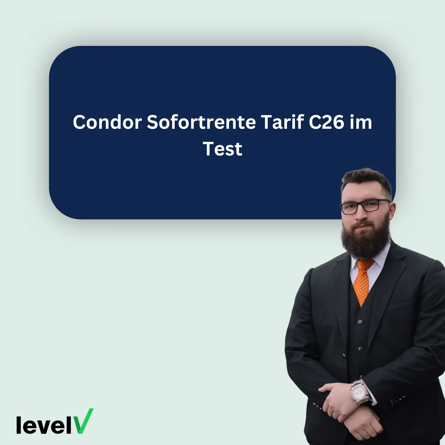 Condor Sofortrente Tarif C26 im Test