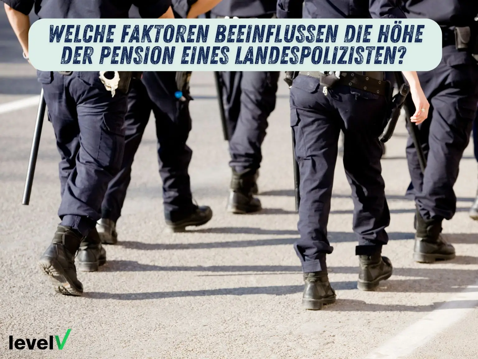 Landespolizist Pension