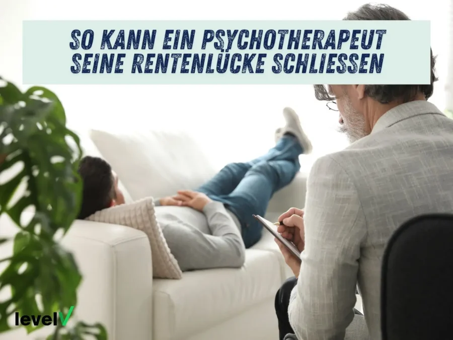 Rentenlücke schließen Psychotherapeut