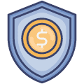 shield, protection, safety, money, finance, dollar_120px